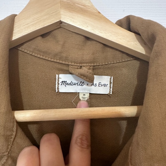 Madewell x As Ever Brown Coveralls - Picture 5 of 7